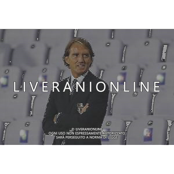 Italia - Moldavia Partita Amichevole del 07/10/2020 nella foto: Mister Mancini Roberto(Italia) ©Claudio Zamagni/Agenzi Aldo Liverani s.a.s. Mister Mancini Roberto(Italia) during friendly soccer match between Italy and Moldova at Artemio Franchi Stadium on October 07 2020 photo credit by Claudio Zamagni/Aldo Liverani Photo Agency/ AGENZIA ALDO LIVERANI SAS