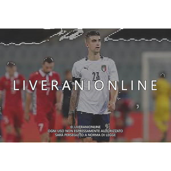 Italia - Moldavia Partita Amichevole del 07/10/2020 nella foto: Mancini Gianluca(Italia) ©Claudio Zamagni/Agenzi Aldo Liverani s.a.s. Mancini Gianluca(Italia) during friendly soccer match between Italy and Moldova at Artemio Franchi Stadium on October 07 2020 photo credit by Claudio Zamagni/Aldo Liverani Photo Agency/ AGENZIA ALDO LIVERANI SAS