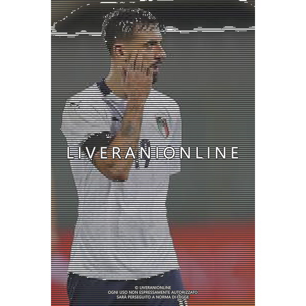 Italia - Moldavia Partita Amichevole del 07/10/2020 nella foto: Caputo Francesco(Italia) ©Claudio Zamagni/Agenzi Aldo Liverani s.a.s. Caputo Francesco(Italia) during friendly soccer match between Italy and Moldova at Artemio Franchi Stadium on October 07 2020 photo credit by Claudio Zamagni/Aldo Liverani Photo Agency/ AGENZIA ALDO LIVERANI SAS