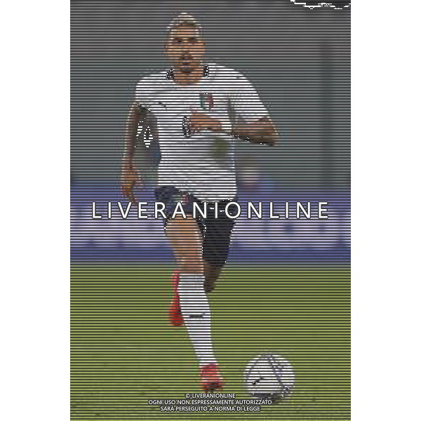 Italia - Moldavia Partita Amichevole del 07/10/2020 nella foto: Emerson Palmieri (Italia) ©Claudio Zamagni/Agenzi Aldo Liverani s.a.s. Emerson(Italia) during friendly soccer match between Italy and Moldova at Artemio Franchi Stadium on October 07 2020 photo credit by Claudio Zamagni/Aldo Liverani Photo Agency/ AGENZIA ALDO LIVERANI SAS