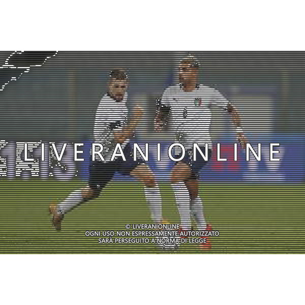 Italia - Moldavia Partita Amichevole del 07/10/2020 nella foto: Emerson Palmieri (Italia) Acerbi Francesco(Italia) ©Claudio Zamagni/Agenzi Aldo Liverani s.a.s. Emerson(Italia) Acerbi Francesco(Italia)during friendly soccer match between Italy and Moldova at Artemio Franchi Stadium on October 07 2020 photo credit by Claudio Zamagni/Aldo Liverani Photo Agency/ AGENZIA ALDO LIVERANI SAS