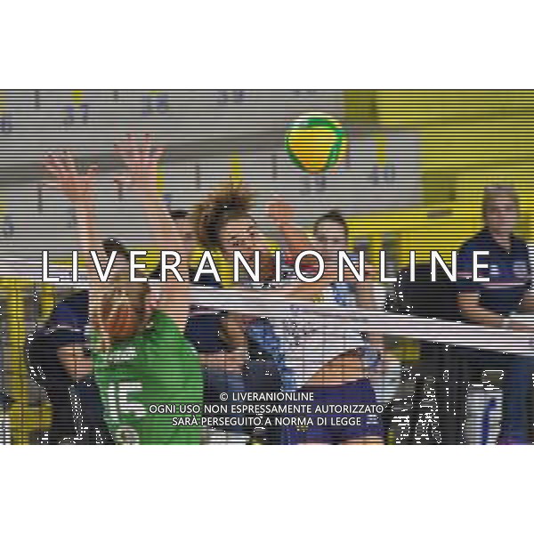 Savino Del Bene Scandicci vs Khimik Yuzhny - Volleyball Champions League Women 2020/2021, 07 October 2020 scandicci, Italy Photo showing: Kimberly Drewniok (Savino Del Bene Scandicci) @LM/Lisa Guglielmi/ AGENZIA ALDO LIVERANI SAS