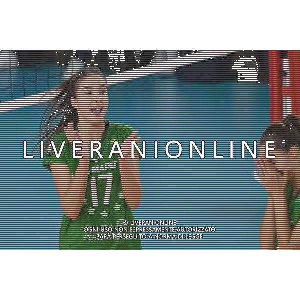 Savino Del Bene Scandicci vs Khimik Yuzhny - Volleyball Champions League Women 2020/2021, 07 October 2020 scandicci, Italy Photo showing: Yevheniia Khober (Khimik Yuzhny) celebrates @LM/Lisa Guglielmi/ AGENZIA ALDO LIVERANI SAS