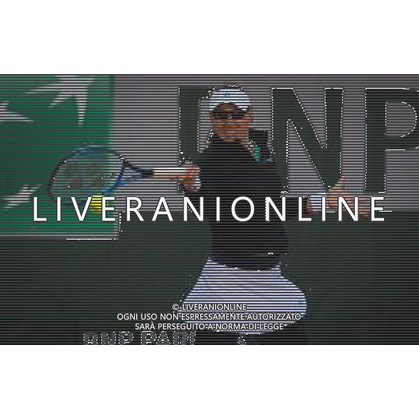 Quarter-final of the Roland Garros 2020, Grand Slam - Tennis Internationals, 07 October 2020 Roland Garros stadium, paris, france, Italy Photo showing: Nicole Melichar of the United States in action @LM/DPPI/DPPI/Rob Prange AG ALDO LIVERANI SAS