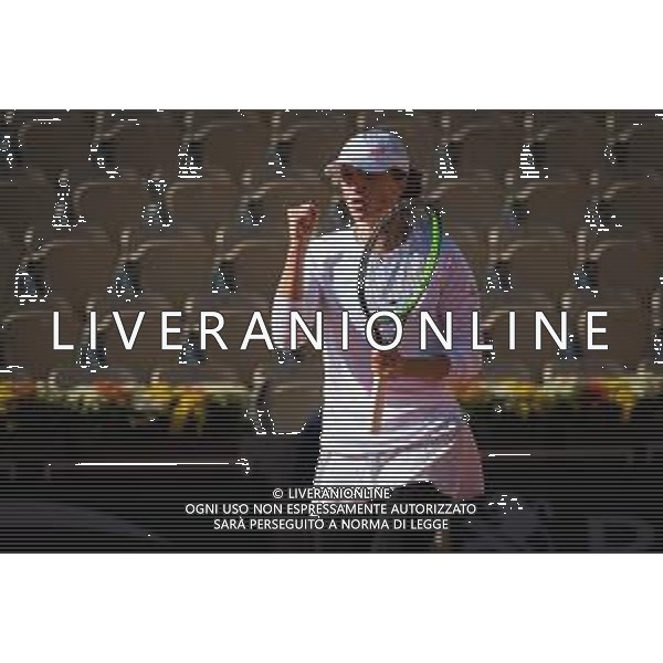 Quarter-final of the Roland Garros 2020, Grand Slam - Tennis Internationals, 07 October 2020 Roland Garros stadium, paris, france, Italy Photo showing: Iga Swiatek of Poland in action @LM/DPPI/DPPI/Rob Prange AG ALDO LIVERANI SAS