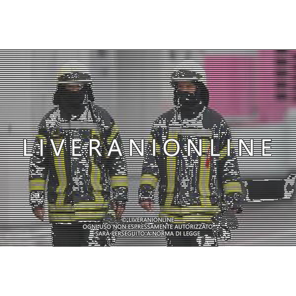 Paddock atmosphere - firemen. 08.10.2020. Formula 1 World Championship, Rd 11, Eifel Grand Prix, Nurbugring, Germany, Preparation Day. - www.xpbimages.com, EMail: requests@xpbimages.com © Copyright: Moy / XPB Images/ AGENZIA ALDO LIVERANI SAS - ITALY ONLY EDITORIAL USE ONLY