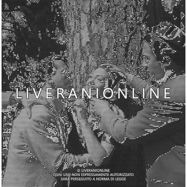 RETROSPETTIVA ALBERTO SORDI, attore e regista italiano - NELLA FOTO NEL 1953 DURANTE LE RIPRESE DEL FILM \' I VITELLONI \' con Arlette Sauvage e Federico Fellini ©ARCHIVIO AGENZIA ALDO LIVERANI