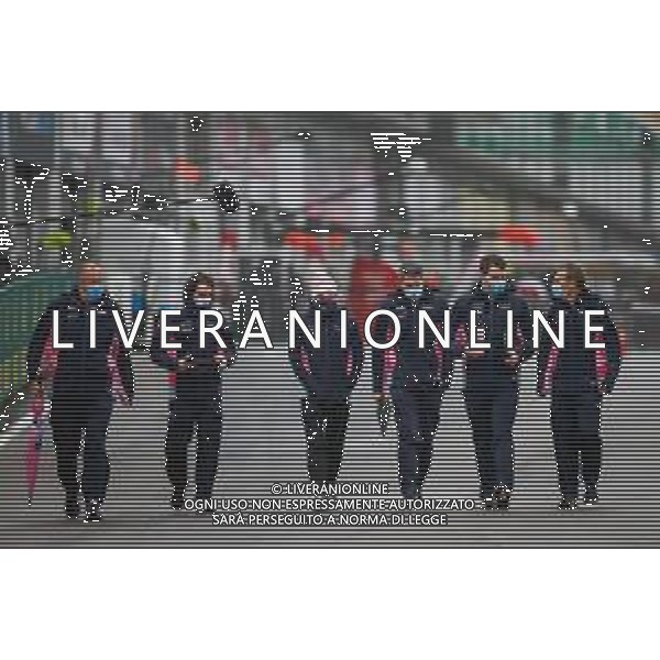 Formula 1 Aramco Grosser Preis Der Eifel 2020 Grand Prix - Thursday - Formula 1 Championship, 08 October 2020 Nurburgring, nurburg, germany, Italy Photo showing: trackwalk PEREZ Sergio (mex), Racing Point F1 RP20, portrait @LM/DPPI/DPPI/Antonin Vincent AG ALDO LIVERANI SAS