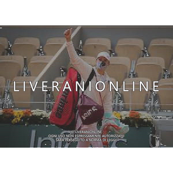Semi-final of the Roland Garros 2020, Grand Slam tournament - Tennis Internationals, 08 October 2020 Roland Garros stadium, paris, france, Italy Photo showing: @LM/DPPI/DPPI/Rob Prange / AGENZIA ALDO LIVERANI SAS