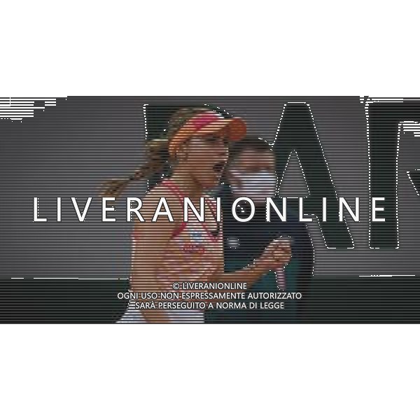 Semi-final of the Roland Garros 2020, Grand Slam tournament - Tennis Internationals, 08 October 2020 Roland Garros stadium, paris, france, Italy Photo showing: Sofia Kenin of the United States in action against Petra Kvitova of the Czech Republic @LM/DPPI/DPPI/Rob Prange / AGENZIA ALDO LIVERANI SAS