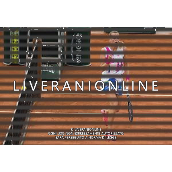 Semi-final of the Roland Garros 2020, Grand Slam tournament - Tennis Internationals, 08 October 2020 Roland Garros stadium, paris, france, Italy Photo showing: Petra Kvitova of the Czech Republic in action against Sofia Kenin of the United States @LM/DPPI/DPPI/Rob Prange / AGENZIA ALDO LIVERANI SAS