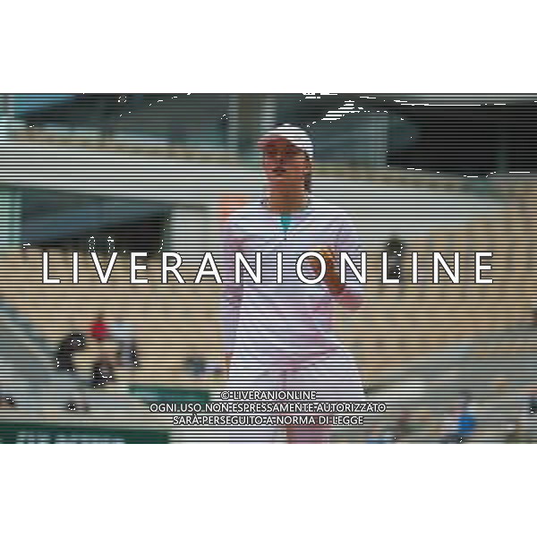 Semi-final of the Roland Garros 2020, Grand Slam tournament - Tennis Internationals, 08 October 2020 Roland Garros stadium, paris, france, Italy Photo showing: Iga Swiatek of Poland in action against Nadia Podoroska of Argentina @LM/DPPI/DPPI/Rob Prange / AGENZIA ALDO LIVERANI SAS