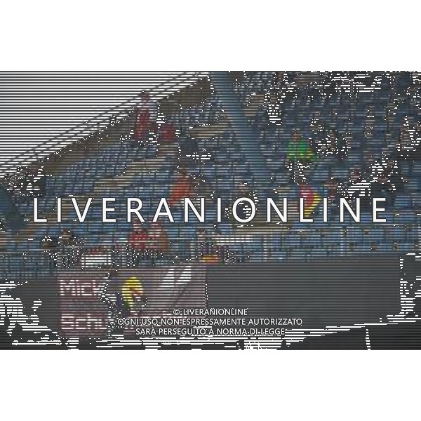 Formula 1 Aramco Grosser Preis Der Eifel 2020 Grand Prix - Friday - Formula 1 Championship, 09 October 2020 Nurburgring, nurburg, germany, Italy Photo showing: SCHUMACHER Mick (ger), Alfa Romeo Racing ORLEN C39, fans in the grandstands @LM/DPPI/DPPI/Antonin Vincent / AGENZIA ALDO LIVERANI SAS - ITALY ONLY EDITORIAL USE ONLY