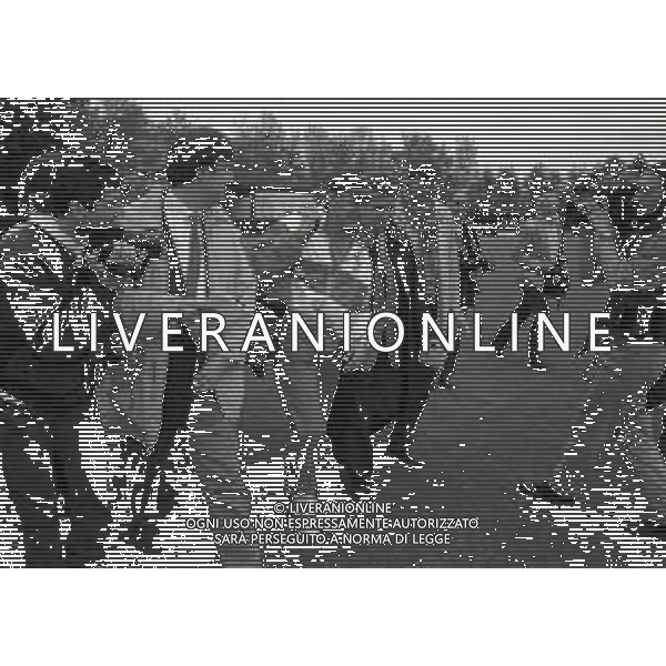 1995 MILANELLO ALLENAMENTO NAZIONALE ITALIANA CALCIO NELLA FOTO ROBERTO BAGGIO AG ALDO LIVERANI SAS