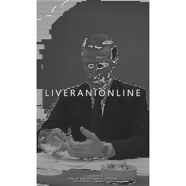 1994 MILANO ASSEMBLEA AIC PER LO SCIOPERO DEI CALCIATORI NELLA FOTO AVVOCATO SERGIO CAMPANA AG ALDO LIVERANI SAS