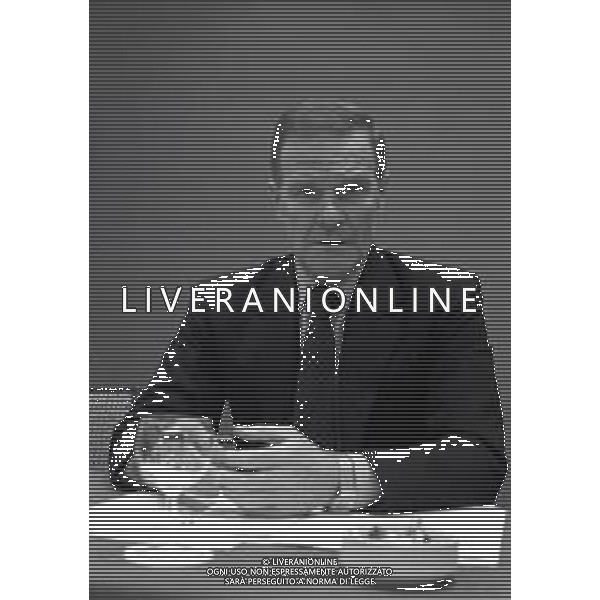 1994 MILANO ASSEMBLEA AIC PER LO SCIOPERO DEI CALCIATORI NELLA FOTO AVVOCATO SERGIO CAMPANA AG ALDO LIVERANI SAS