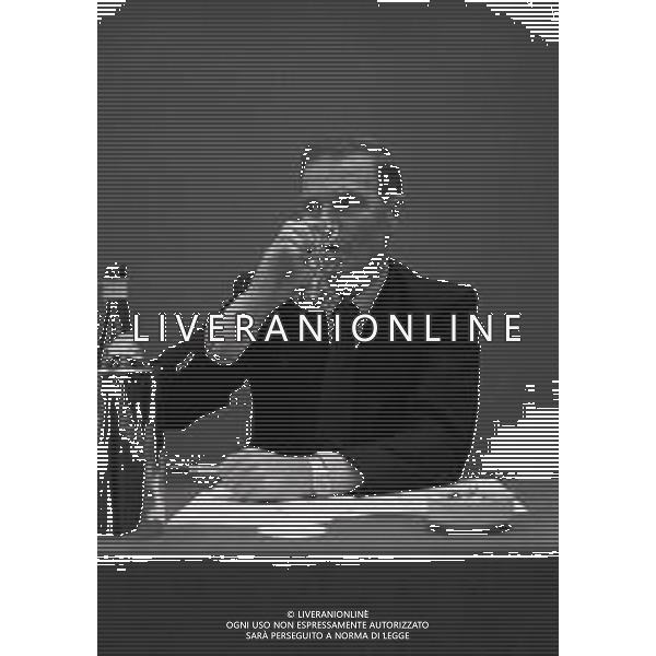 1994 MILANO ASSEMBLEA AIC PER LO SCIOPERO DEI CALCIATORI NELLA FOTO AVVOCATO SERGIO CAMPANA AG ALDO LIVERANI SAS