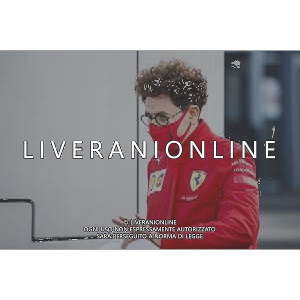 Formula 1 Aramco Grosser Preis Der Eifel 2020, Eifel Grand Prix - Formula 1 Championship, 10 October 2020 Nurburgring, nurburg, germany, Italy Photo showing: BINOTTO Mattia (ita), Team Principal & Technical Director of the Scuderia Ferrari, portrait @LM/DPPI/DPPI/Xavi Bonilla AG ALDO LIVERANI SAS