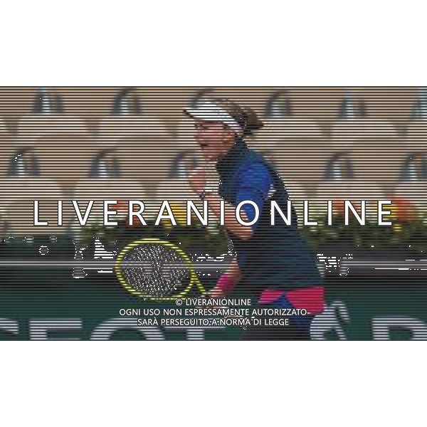 Roland Garros 2020, Grand Slam tournament - Tennis Internationals, 09 October 2020 Roland Garros stadium, paris, france, Italy Photo showing: Katerina Siniakova and Barbora Krejcikova of the Czech Republic in action @LM/DPPI/DPPI/Rob Prange AG ALDO LIVERANI SAS