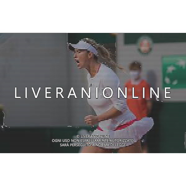 Roland Garros 2020, Grand Slam tournament - Tennis Internationals, 09 October 2020 Roland Garros stadium, paris, france, Italy Photo showing: Alexa Guarachi of Chile in action @LM/DPPI/DPPI/Rob Prange AG ALDO LIVERANI SAS