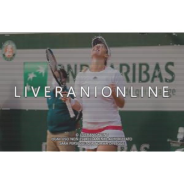 Roland Garros 2020, Grand Slam tournament - Tennis Internationals, 09 October 2020 Roland Garros stadium, paris, france, Italy Photo showing: Alexa Guarachi of Chile in action @LM/DPPI/DPPI/Rob Prange AG ALDO LIVERANI SAS