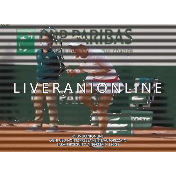 Roland Garros 2020, Grand Slam tournament - Tennis Internationals, 09 October 2020 Roland Garros stadium, paris, france, Italy Photo showing: Alexa Guarachi of Chile in action @LM/DPPI/DPPI/Rob Prange AG ALDO LIVERANI SAS