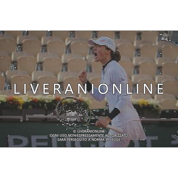 Roland Garros 2020, Grand Slam tournament - Tennis Internationals, 09 October 2020 Roland Garros stadium, paris, france, Italy Photo showing: Iga Swiatek of Poland in action @LM/DPPI/DPPI/Rob Prange AG ALDO LIVERANI SAS