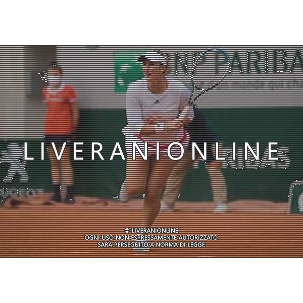 Roland Garros 2020, Grand Slam tournament - Tennis Internationals, 09 October 2020 Roland Garros stadium, paris, france, Italy Photo showing: Alexa Guarachi of Chile in action @LM/DPPI/DPPI/Rob Prange AG ALDO LIVERANI SAS