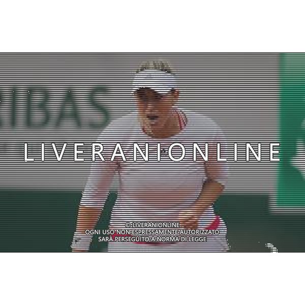 Roland Garros 2020, Grand Slam tournament - Tennis Internationals, 09 October 2020 Roland Garros stadium, paris, france, Italy Photo showing: Alexa Guarachi of Chile in action @LM/DPPI/DPPI/Rob Prange AG ALDO LIVERANI SAS