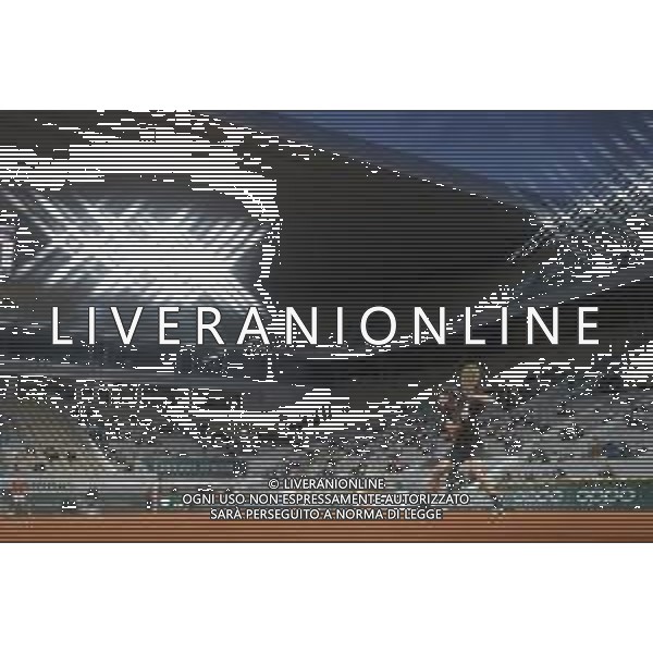 Roland Garros 2020, Grand Slam tournament - Tennis Internationals, 09 October 2020 Roland Garros stadium, paris, france, Italy Photo showing: Stefanos TSITSIPAS (GRE) @LM/DPPI/DPPI/Stephane Allaman AG ALDO LIVERANI SAS