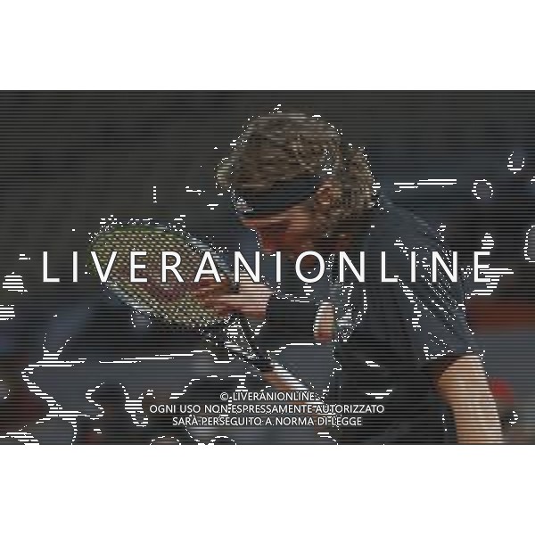 Roland Garros 2020, Grand Slam tournament - Tennis Internationals, 09 October 2020 Roland Garros stadium, paris, france, Italy Photo showing: Stefanos TSITSIPAS (GRE) @LM/DPPI/DPPI/Stephane Allaman AG ALDO LIVERANI SAS