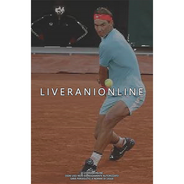 Roland Garros 2020, Grand Slam tournament - Tennis Internationals, 09 October 2020 Roland Garros stadium, paris, france, Italy Photo showing: Rafael NADAL (ESP) @LM/DPPI/DPPI/Stephane Allaman AG ALDO LIVERANI SAS