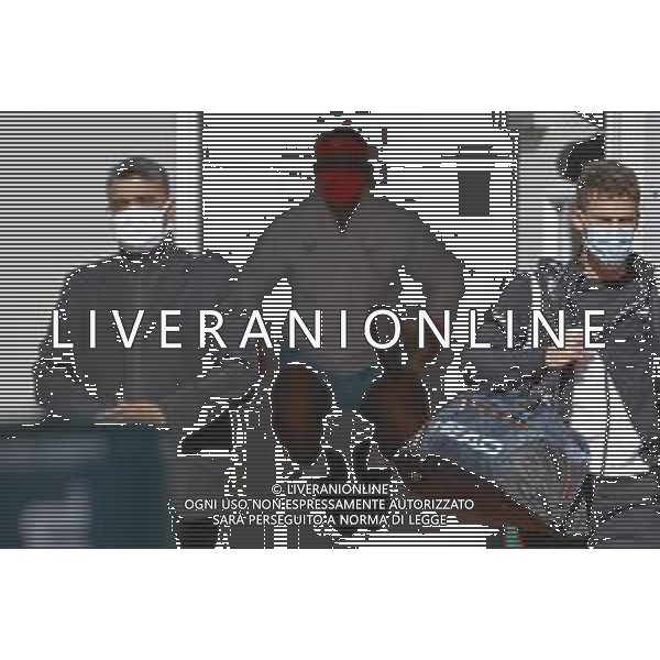 Roland Garros 2020, Grand Slam tournament - Tennis Internationals, 09 October 2020 Roland Garros stadium, paris, france, Italy Photo showing: Rafael NADAL (ESP) is jumping, Diego SCHWARTZMAN (ARG) is running on the right @LM/DPPI/DPPI/Stephane Allaman AG ALDO LIVERANI SAS