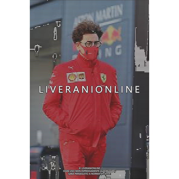 Mattia Binotto (ITA) Ferrari Team Principal. 10.10.2020. Formula 1 World Championship, Rd 11, Eifel Grand Prix, Nurbugring, Germany, Qualifying Day. - www.xpbimages.com, EMail: requests@xpbimages.com © Copyright: Moy / XPB Images / AGENZIA ALDO LIVERANI SAS - ITALY ONBLY EDITORIAL USE ONLY