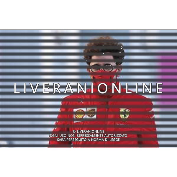 Mattia Binotto (ITA) Ferrari Team Principal. 10.10.2020. Formula 1 World Championship, Rd 11, Eifel Grand Prix, Nurbugring, Germany, Qualifying Day. - www.xpbimages.com, EMail: requests@xpbimages.com © Copyright: Moy / XPB Images / AGENZIA ALDO LIVERANI SAS - ITALY ONBLY EDITORIAL USE ONLY