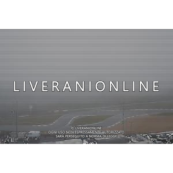 Formula 1 Aramco Grosser Preis Der Eifel 2020 Grand Prix - Friday - Formula 1 Championship, 09 October 2020 Nurburgring, nurburg, germany, Italy Photo showing: the track, piste, under the fog and rain, pluie, illustration @LM/DPPI/DPPI/Antonin Vincent AG ALDO LIVERANI SAS