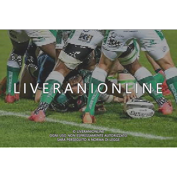 Benetton Treviso vs Leinster Rugby - Rugby Guinness Pro 14 2020/2021, 10 October 2020 Monigo Stadium, Treviso, Italy Photo showing: Eli Snyman (Treviso) @LM/Ettore Griffoni AG ALDO LIVERANI SAS