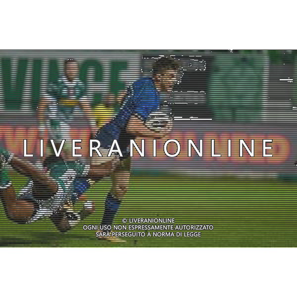 Benetton Treviso vs Leinster Rugby - Rugby Guinness Pro 14 2020/2021, 10 October 2020 Monigo Stadium, Treviso, Italy Photo showing: Garry Ringrose (Leinster) carries the ball @LM/Ettore Griffoni AG ALDO LIVERANI SAS