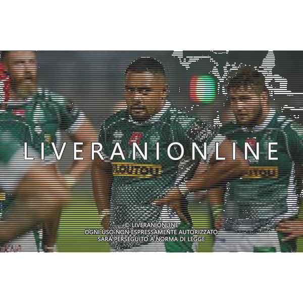 Benetton Treviso vs Leinster Rugby - Rugby Guinness Pro 14 2020/2021, 10 October 2020 Monigo Stadium, Treviso, Italy Photo showing: Toa Halafihi (Treviso) @LM/Ettore Griffoni AG ALDO LIVERANI SAS