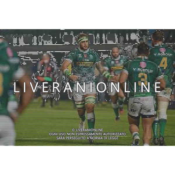 Benetton Treviso vs Leinster Rugby - Rugby Guinness Pro 14 2020/2021, 10 October 2020 Monigo Stadium, Treviso, Italy Photo showing: Niccolo Cannone (Treviso) entering the game field @LM/Ettore Griffoni AG ALDO LIVERANI SAS