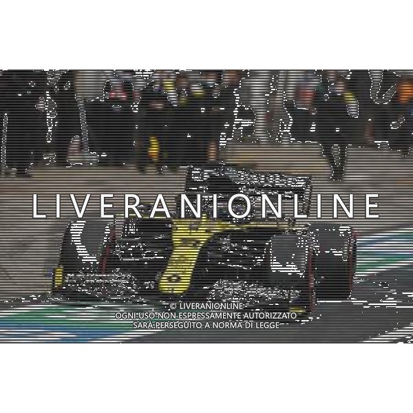 Formula 1 Aramco Grosser Preis Der Eifel 2020, Eifel Grand Prix - Saturday - Formula 1 Championship, 10 October 2020 Nurburgring, nurburg, germany, Italy Photo showing: 03 RICCIARDO Daniel (aus), Renault F1 Team RS20, action @LM/DPPI/DPPI/Xavi Bonilla / AGENZIA ALDO LIVERANI SAS - ITALY ONLY EDITORIAL USE ONLY