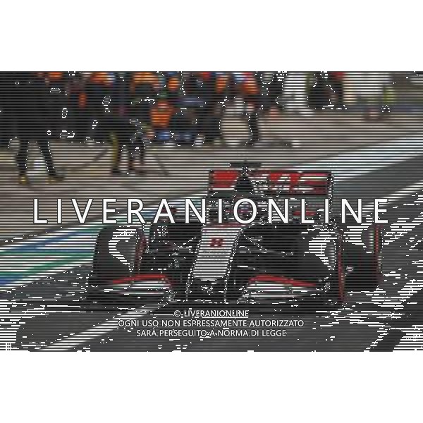 Formula 1 Aramco Grosser Preis Der Eifel 2020, Eifel Grand Prix - Saturday - Formula 1 Championship, 10 October 2020 Nurburgring, nurburg, germany, Italy Photo showing: 08 GROSJEAN Romain (fra), Haas F1 Team VF-20 Ferrari, action @LM/DPPI/DPPI/Xavi Bonilla / AGENZIA ALDO LIVERANI SAS - ITALY ONLY EDITORIAL USE ONLY