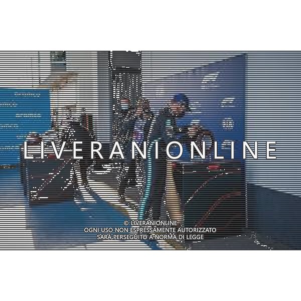 Formula 1 Aramco Grosser Preis Der Eifel 2020, Eifel Grand Prix - Saturday - Formula 1 Championship, 10 October 2020 Nurburgring, nurburg, germany, Italy Photo showing: BOTTAS Valtteri (fin), Mercedes AMG F1 GP W11 Hybrid EQ Power+ celebrates his 14th pole position in F1 @LM/DPPI/DPPI/Antonin Vincent / AGENZIA ALDO LIVERANI SAS - ITALY ONLY EDITORIAL USE ONLY