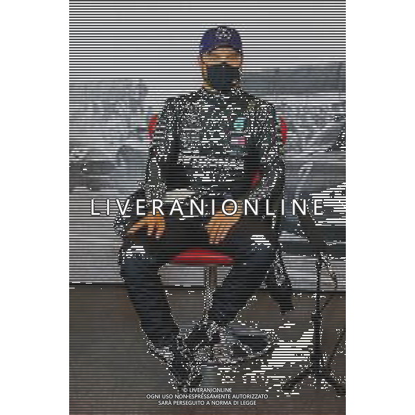 Formula 1 Aramco Grosser Preis Der Eifel 2020, Eifel Grand Prix - Saturday - Formula 1 Championship, 10 October 2020 Nurburgring, nurburg, germany, Italy Photo showing: BOTTAS Valtteri (fin), Mercedes AMG F1 GP W11 Hybrid EQ Power+, portrait, post-qualifying press conference @LM/DPPI/DPPI/Antonin Vincent / AGENZIA ALDO LIVERANI SAS - ITALY ONLY EDITORIAL USE ONLY