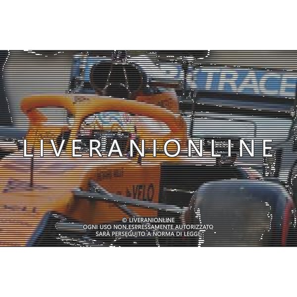 Formula 1 Aramco Grosser Preis Der Eifel 2020, Eifel Grand Prix - Saturday - Formula 1 Championship, 10 October 2020 Nurburgring, nurburg, germany, Italy Photo showing: 55 SAINZ Carlos (spa), McLaren Renault F1 MCL35, action @LM/DPPI/DPPI/Xavi Bonilla / AGENZIA ALDO LIVERANI SAS - ITALY ONLY EDITORIAL USE ONLY