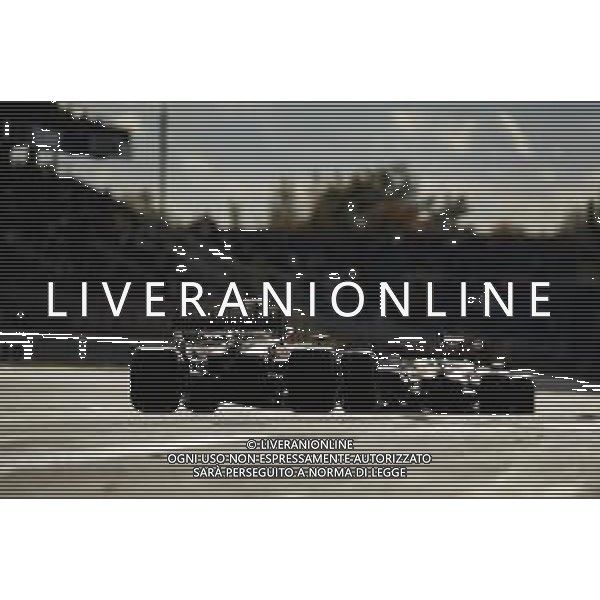 Formula 1 Aramco Grosser Preis Der Eifel 2020, Eifel Grand Prix - Saturday - Formula 1 Championship, 10 October 2020 Nurburgring, nurburg, germany, Italy Photo showing: 04 NORRIS Lando (gbr), McLaren Renault F1 MCL35, action and 55 SAINZ Carlos (spa), McLaren Renault F1 MCL35, action @LM/DPPI/DPPI/Xavi Bonilla / AGENZIA ALDO LIVERANI SAS - ITALY ONLY EDITORIAL USE ONLY