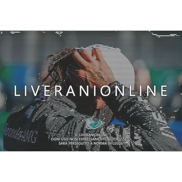 Formula 1 Aramco Grosser Preis Der Eifel 2020, Eifel Grand Prix - Saturday - Formula 1 Championship, 10 October 2020 Nurburgring, nurburg, germany, Italy Photo showing: HAMILTON Lewis (gbr), Mercedes AMG F1 GP W11 Hybrid EQ Power+, portrait @LM/DPPI/DPPI/Antonin Vincent / AGENZIA ALDO LIVERANI SAS - ITALY ONLY EDITORIAL USE ONLY