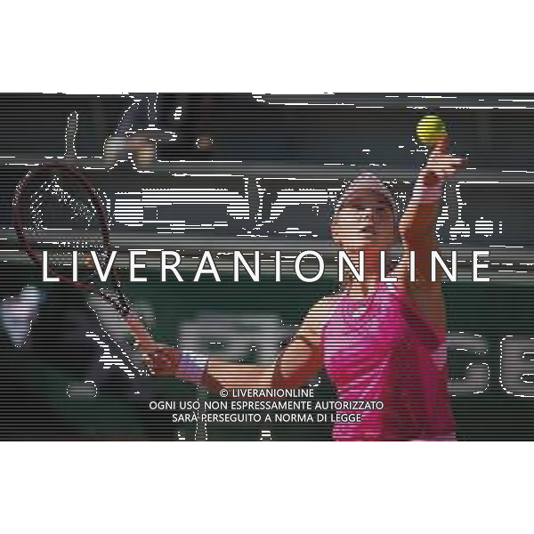 Roland Garros 2020, Grand Slam tournament - Juniors final - Tennis Internationals, 10 October 2020 Roland Garros stadium, paris, france, Italy Photo showing: Alina Charaeva of Russia in action against Elsa Jacquemot of France @LM/DPPI/DPPI/Rob Prange AG ALDO LIVERANI SAS