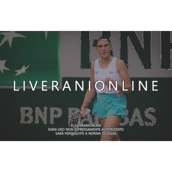 Roland Garros 2020, Grand Slam tournament - Juniors final - Tennis Internationals, 10 October 2020 Roland Garros stadium, paris, france, Italy Photo showing: Elsa Jacquemot of France in action against Alina Charaeva of Russia @LM/DPPI/DPPI/Rob Prange AG ALDO LIVERANI SAS