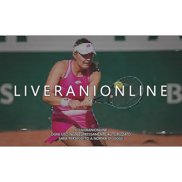 Roland Garros 2020, Grand Slam tournament - Juniors final - Tennis Internationals, 10 October 2020 Roland Garros stadium, paris, france, Italy Photo showing: Alina Charaeva of Russia in action against Elsa Jacquemot of France @LM/DPPI/DPPI/Rob Prange AG ALDO LIVERANI SAS